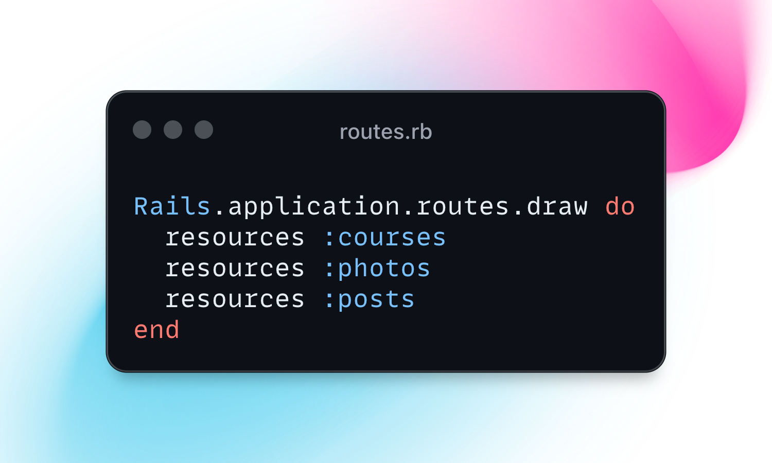 Working with Resourceful Routes in Ruby on Rails